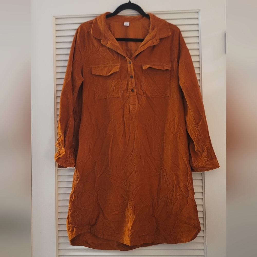 Old Navy Women's Orange Dress